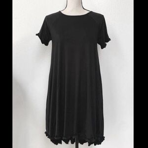 Elegant Black Mini Dress